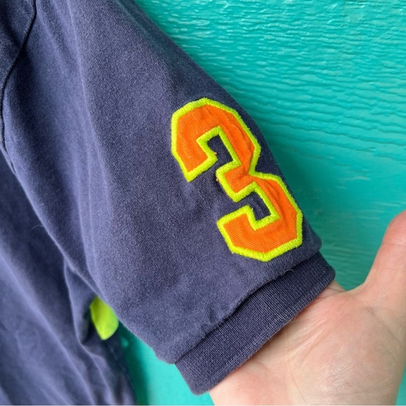 VINTAGE LRL RUGBY BIG PONY STRIPE SHORT SLEEVES POLO SHIRT LARGE
NAVY BLUE GREEN - Picture 4 of 6